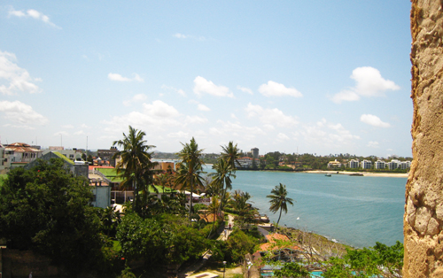 Mombasa old port.