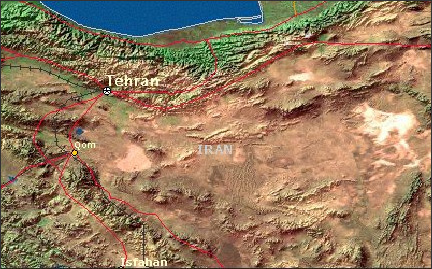 Iran central desert