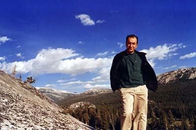 Ali Parsa in yosemite